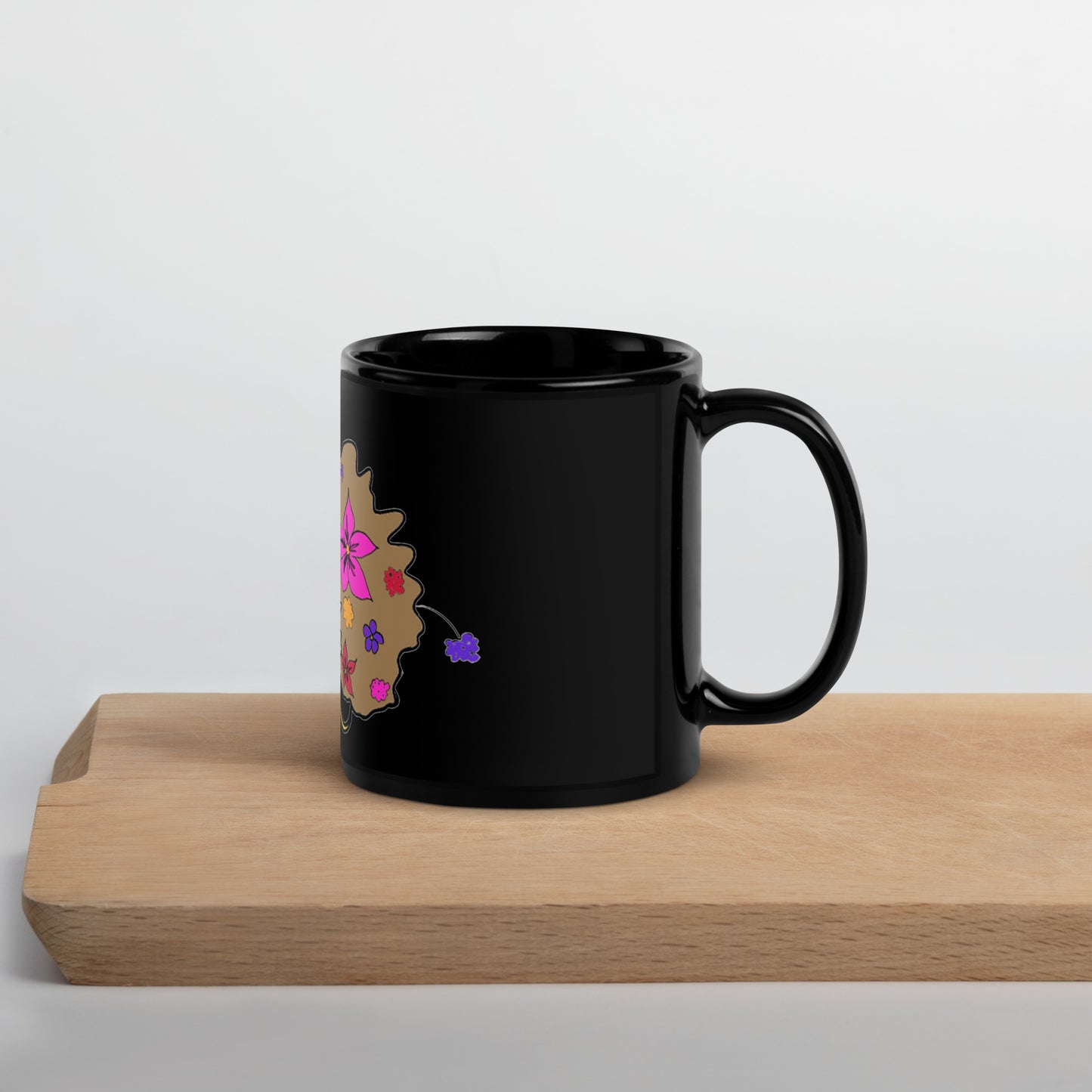 Black Glossy Mug