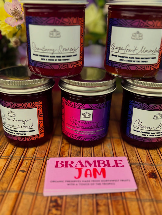 Organic Preserves Made from Northwest Fruits with a Touch of the Tropics